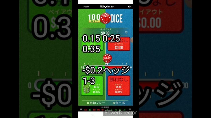 【カジノ必勝法】独自のキャンセレーション法改良版で勝利 191202