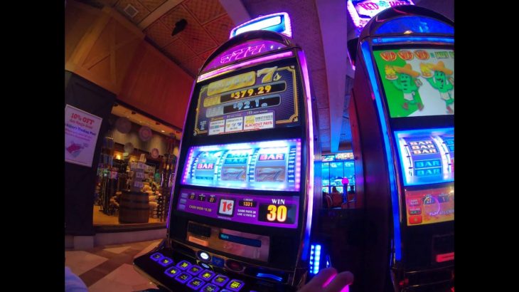 【４K動画】ラスベガスでスロットカジノに挑戦！