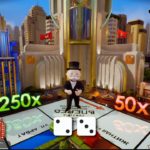 カジノ Monopoly Live 10x 2 rolls 小さな乗数 :(