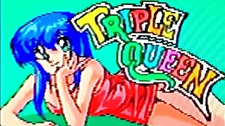 【トリプルキッス💋】リーチ大当り演出〜TRIPLE QUEEN 懐かしの台 レトロパチンコ☆人気シリーズ