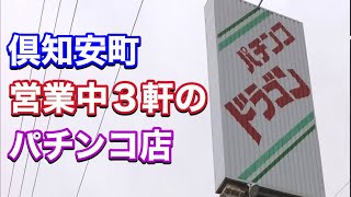 【倶知安町で営業中の３軒のパチンコ店】パーラードラゴン・ビクトリア・ロイヤル
