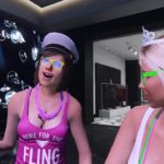 Two girls in the Diamond Casino & Resort  – GTA online　カジノのチューチュー女