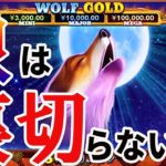 #176【オンラインカジノ｜スロット】狼は裏切らない｜WOLF GOLD