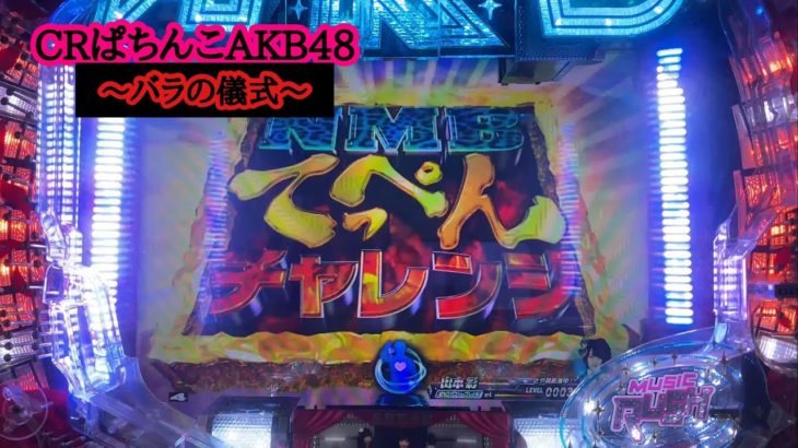 【実機】CRぱちんこAKB48 バラの儀式　公演１４回目