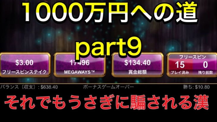 【カジノ】5万円を1000万円にする漢 part9