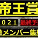 【帝王賞２０２１　最終予想】オメガ、チュウワ、カジノ豪華メンバー勢揃い！！