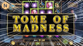 【オンラインカジノ】TOME of MADNESS！！タコでてこいやっ！！【ナショナルカジノ】