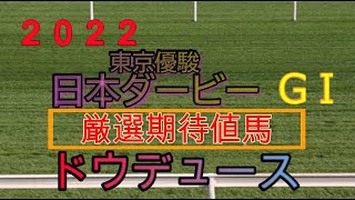 2022【東京優駿日本ダービー】厳選期待値馬ドウデュースについてコメントして下さい