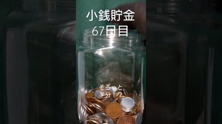 【貯金】小銭貯金67日目　期待値0