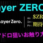LayerZEROのエアドロ狙いお触り方法 【$ZRO期待値MAX】
