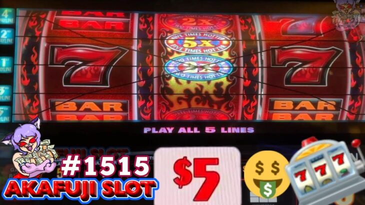 Slots Vegas④ Triple 3x Jackpot Jewels Slot, Hotter than Blazes Slot 赤富士スロット ラスベガス カジノ