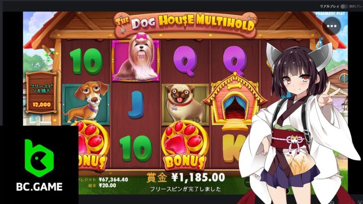 ゆかり＆きりたん 　夜中カジノ放送 ゲリラ犬　the dog house multihold 【B.Cgame】【ビーシーゲーム】
